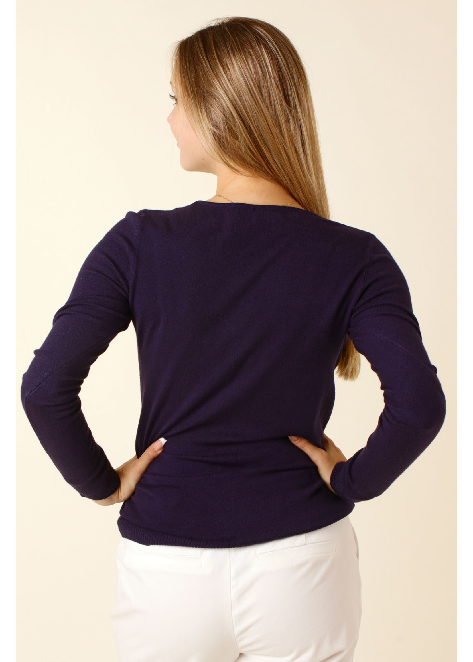 CC Fashion PULL O-Collar - NAVY BLUE