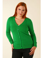 CC Fashion GILET V-Collar - GREEN