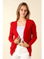 CC Fashion GILET V-Collar - RED