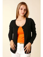 CC Fashion GILET O-Collar - BLACK