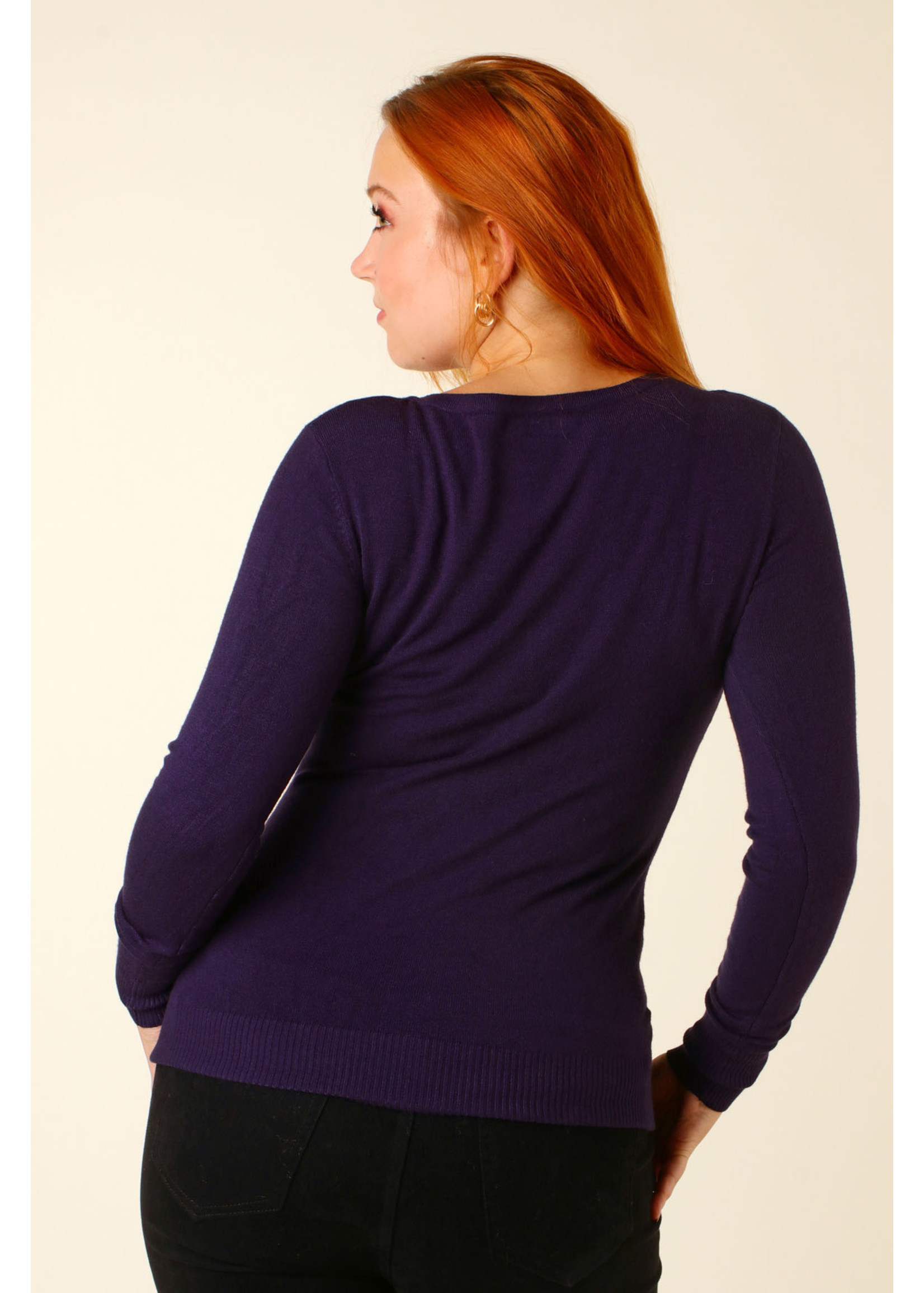 CC Fashion GILET O-Collar - NAVY