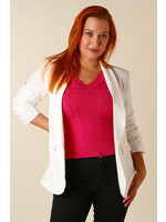 New Collection Blazer - WHITE