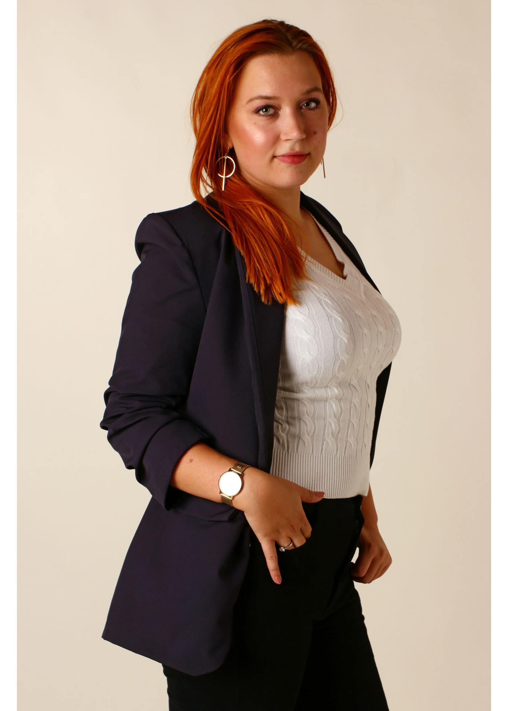 New Collection Blazer - BLACK