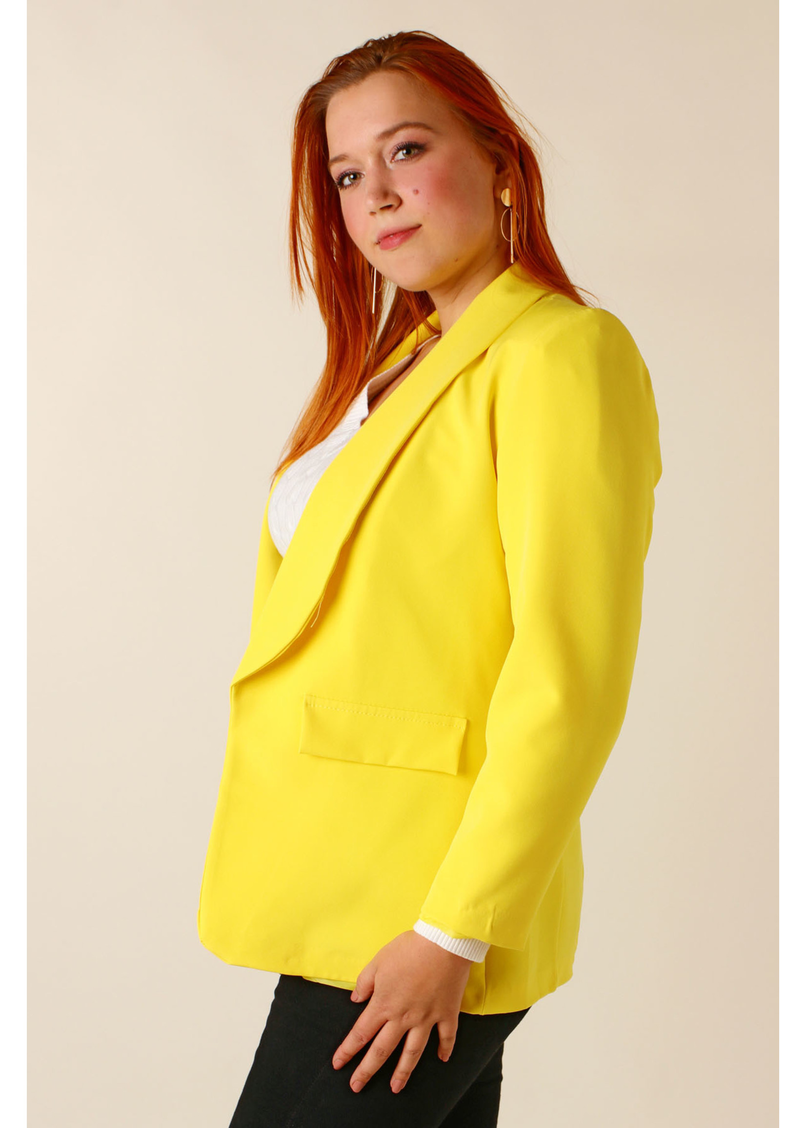 New Collection Blazer - YELLOW