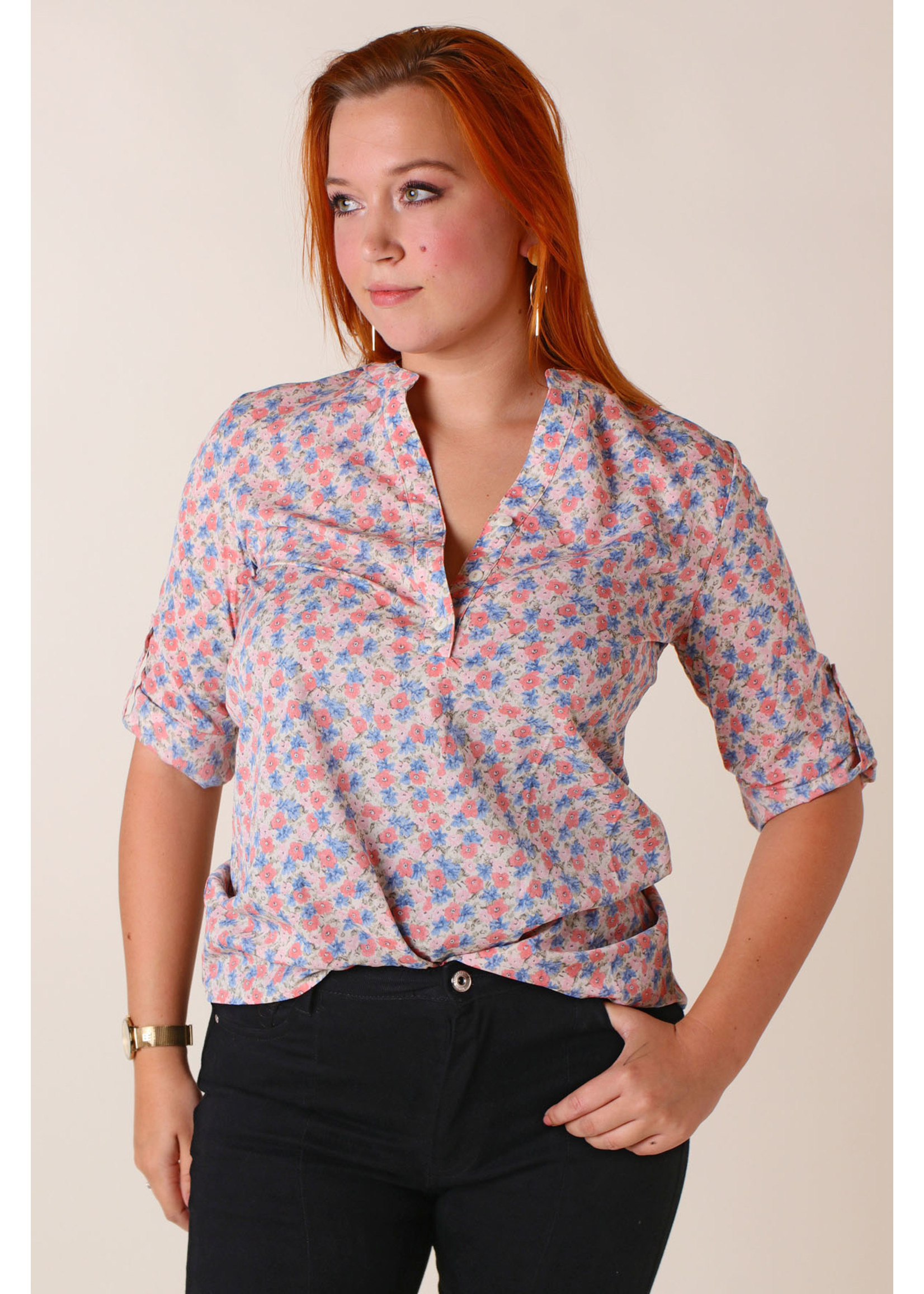 Moocci Flower Shirt - PINK