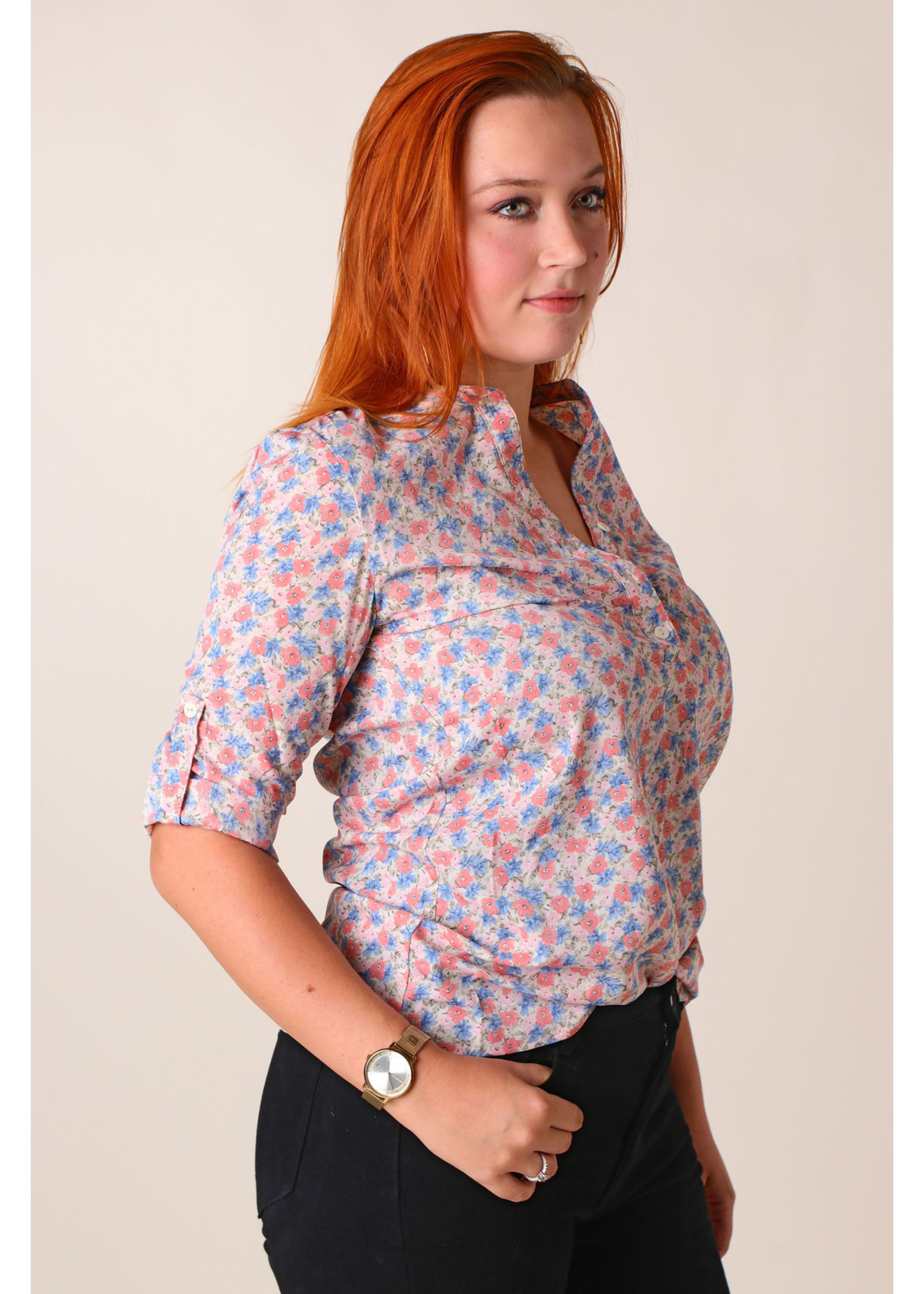 Moocci Flower Shirt - PINK
