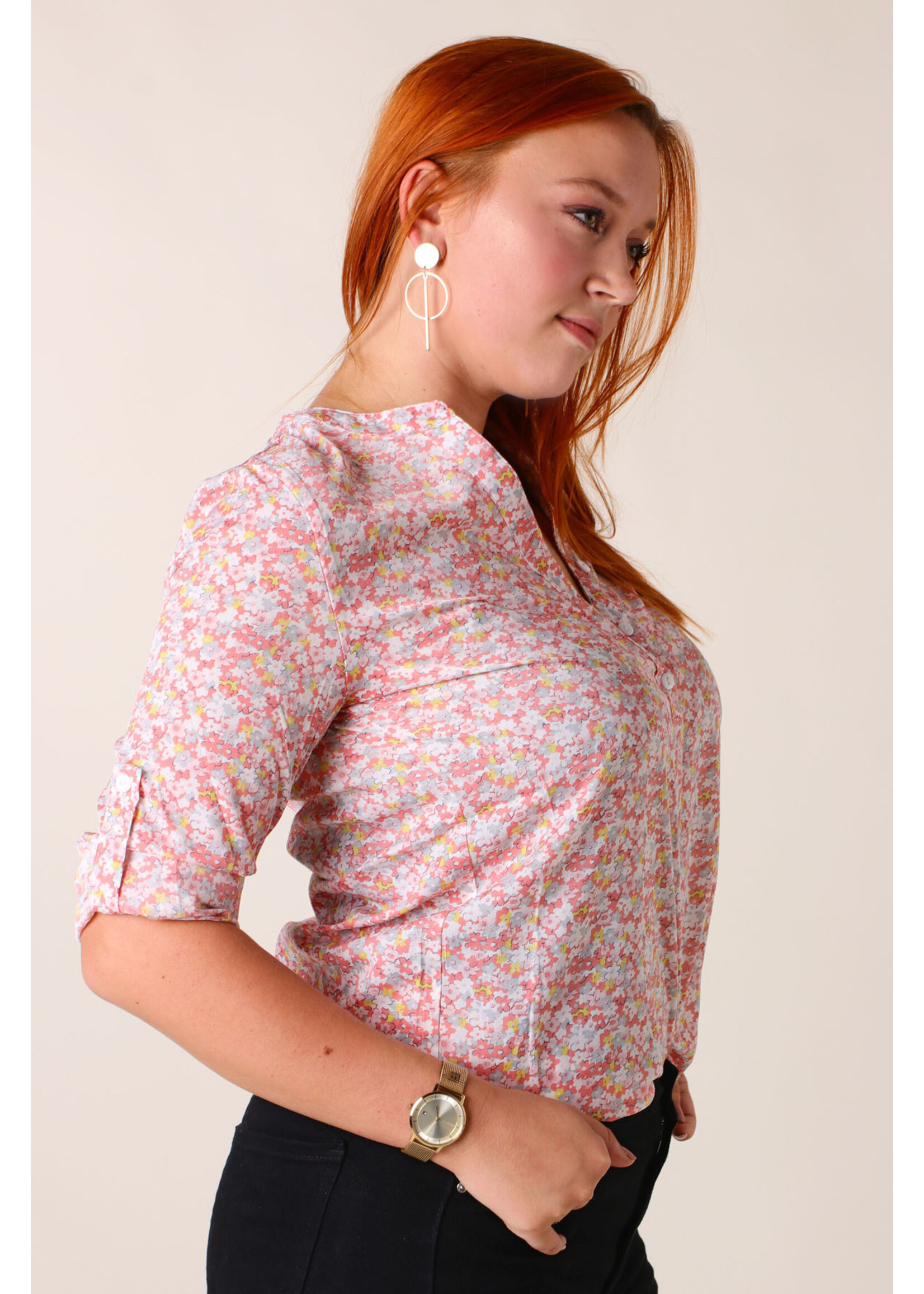 Moocci Flower Shirt - PINK