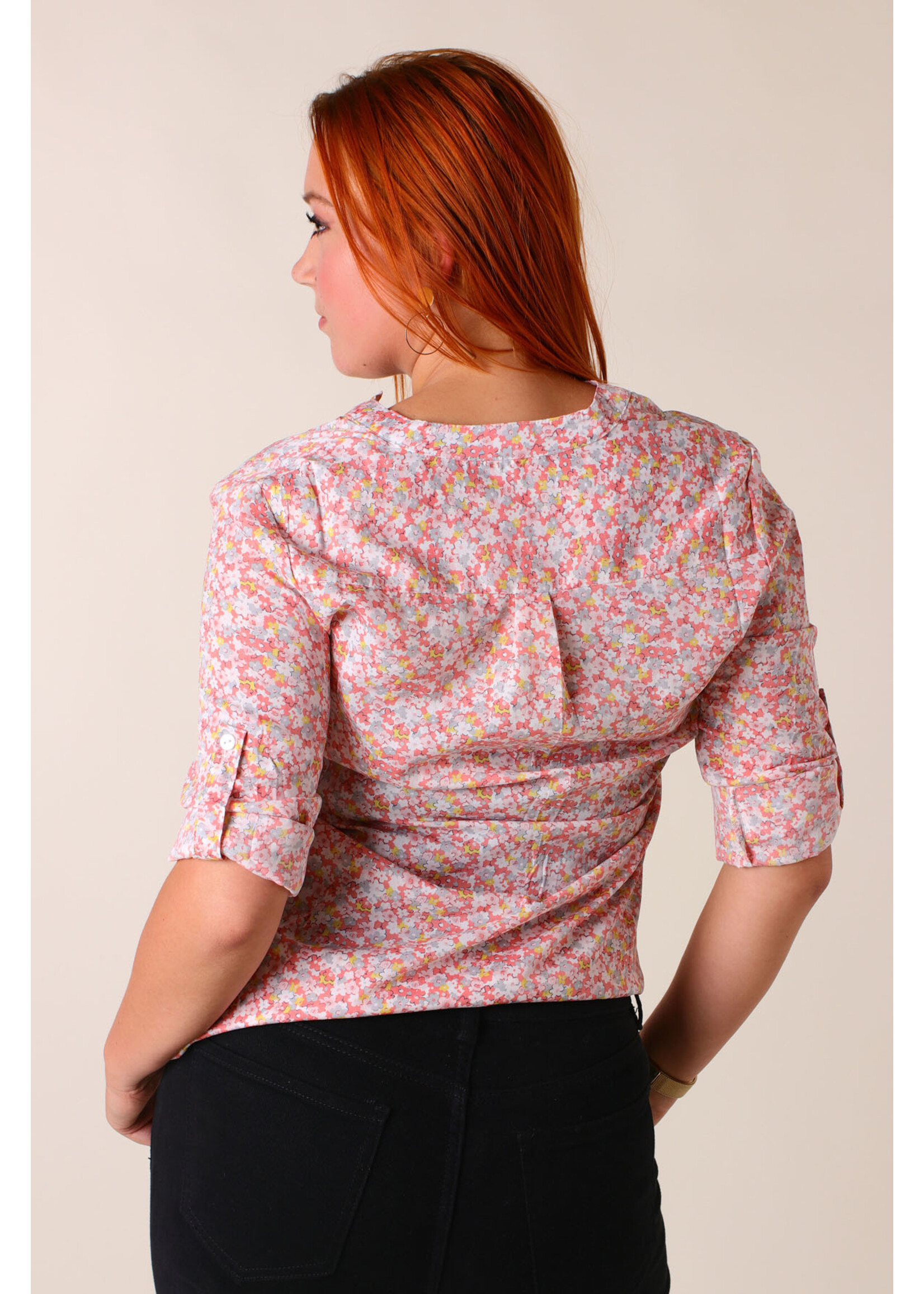 Moocci Flower Shirt - PINK