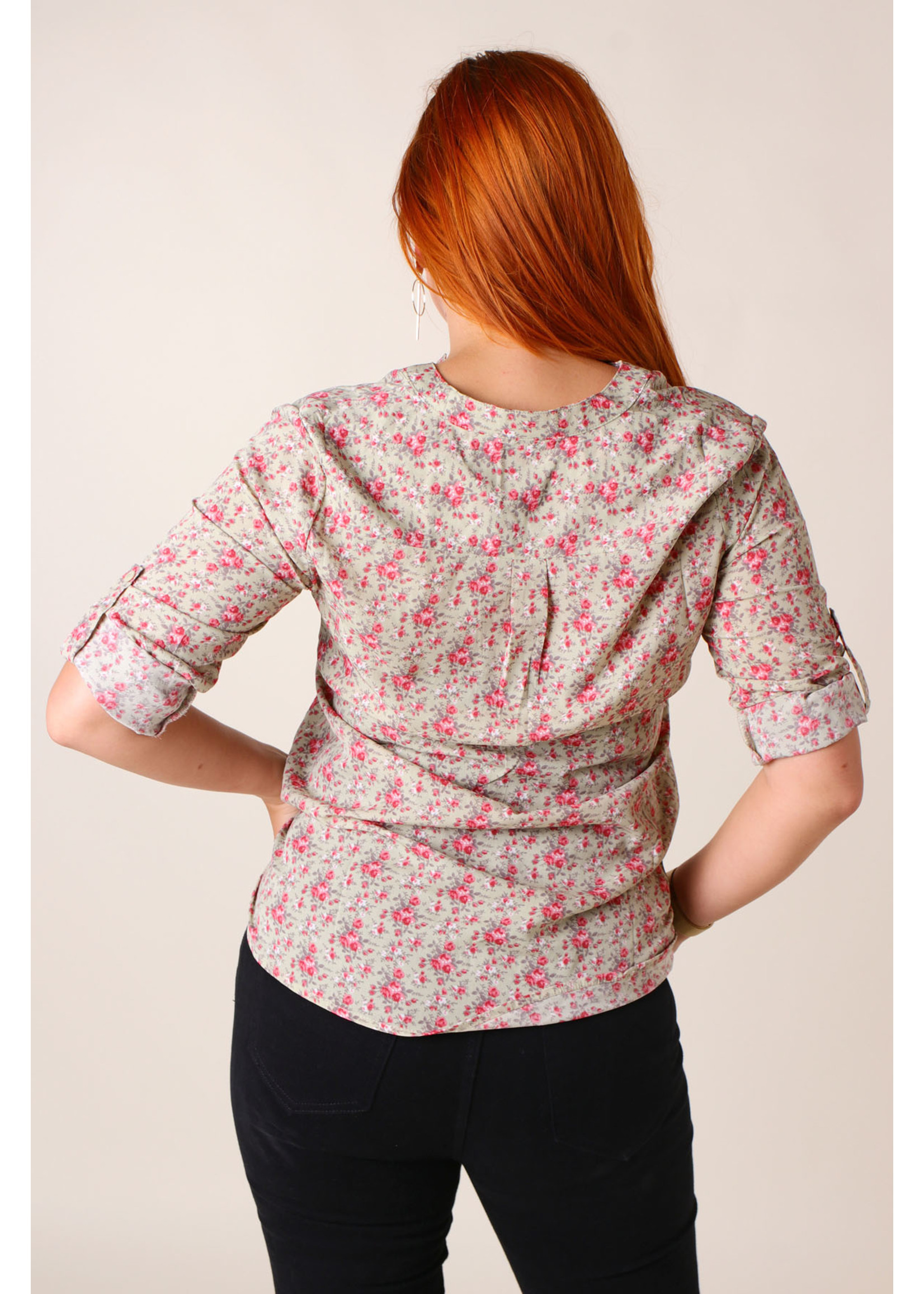 Moocci Flower Shirt - PINK