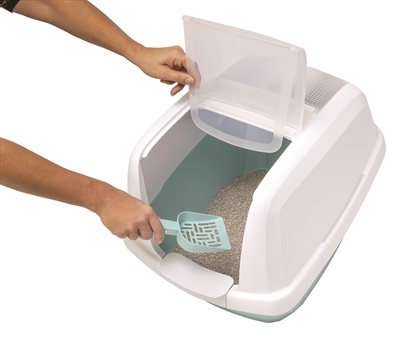 Imac kattenbak maddy aqua groen