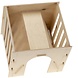 Ferplast Ferplast hooiruif met tunnel hout Ferplast Ferplast hooiruif met tunnel hout
