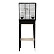 Zolux Zolux vogelkooi chic loft met meubel zwart Zolux Zolux vogelkooi chic loft met meubel zwart
