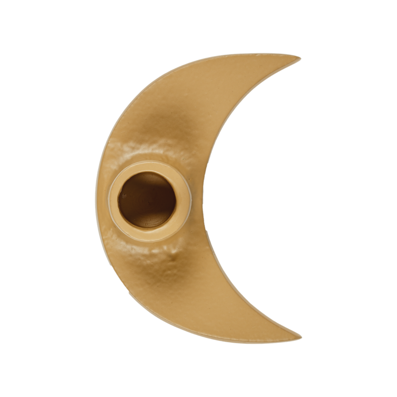 A la Moon candle holder mustard