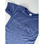 Baby organic bodysuit blauw- bootje terschelling grijs