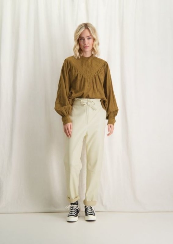 Circle of trust NORA BLOUSE- brown boots