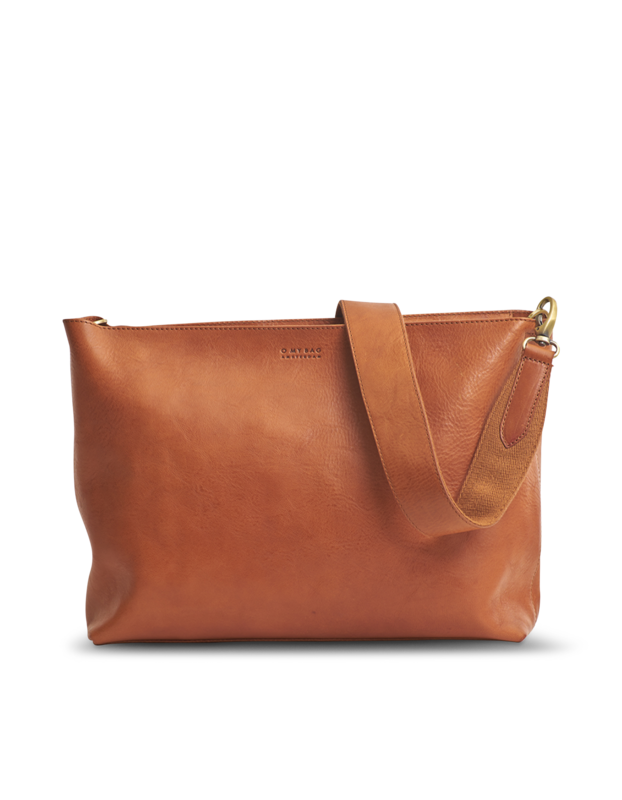 O my bag Olivia cognac stramboli leather