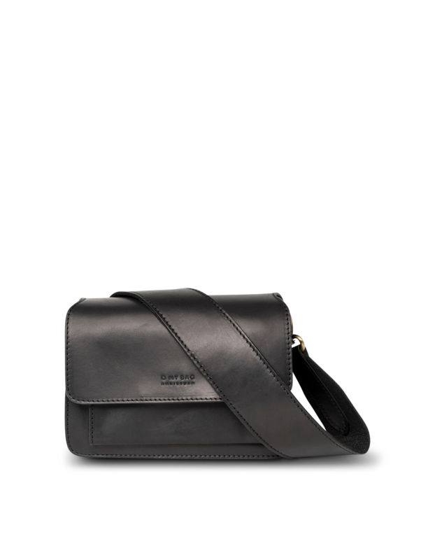 O my bag Harper Mini Black Classic Leather