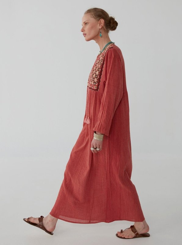 Maison hotel Pallenberg long dress- chilly red