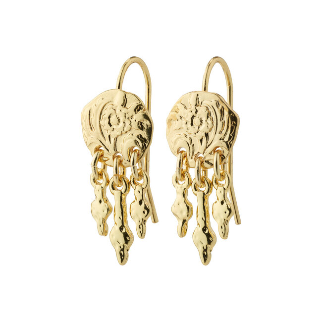 Pilgrim STEFANIA recycled earrings gold-plated