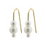 Pilgrim ELBERTA pearl earrings gold-plated