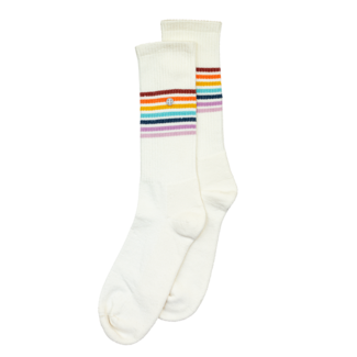 Alfredo Gonzales Athletic Rainbow Stripes off white