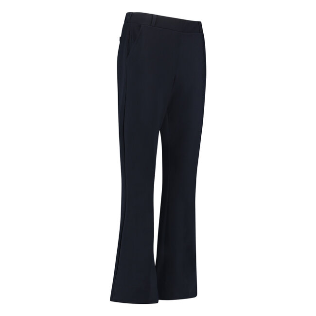 Studio Anneloes FLAIR BONDED TROUSERS – DARK BLUE