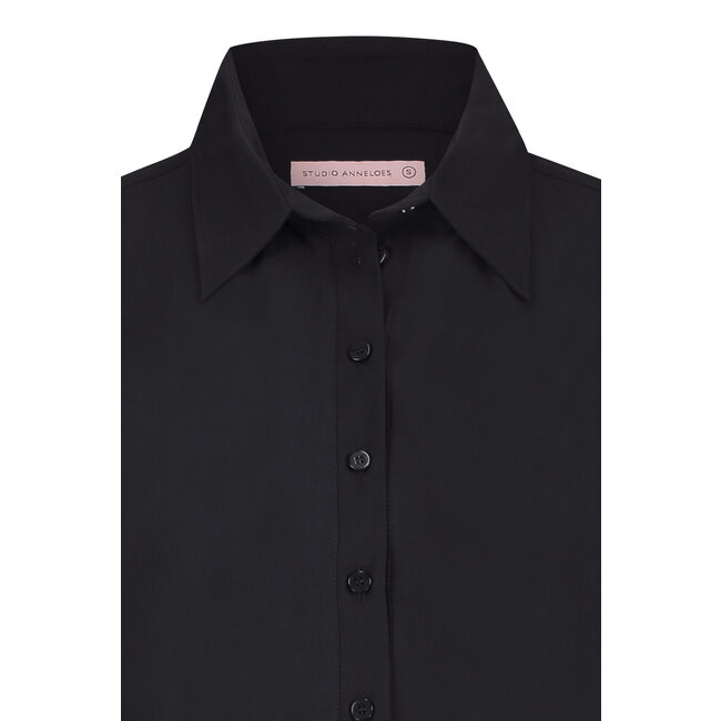 Studio Anneloes POPPY BLOUSE - DARK BLUE
