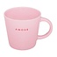 Ceramic Cappuccino Cup  ARMOUR soft pink