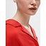 Selected Femme SLFLYRA 2/4 BOXY REVERS LINEN SHIRT B scarlet