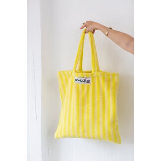 Naram Totebag pristine & neon yellow