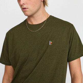 RVLT Regular T-shirt Army-melange 1364 pos