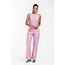 Studio Anneloes Marilon snake trousers lila pink/clay