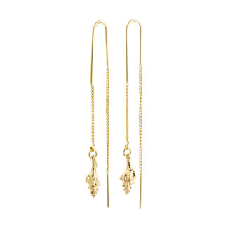 Pilgrim SEA recycled chain earrings gold-plated