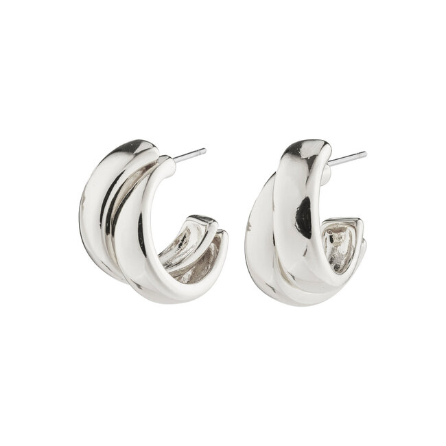 Pilgrim ORIT recycled earrings silver-plated