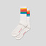 RVLT Jaquard Crew Sock White