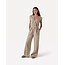 Another Label Jess linnen jumpsuit s/l Feather Gray