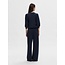 Selected Femme SLFTENNY 3/4 SWEAT TOP NOOS Dark Sapphire