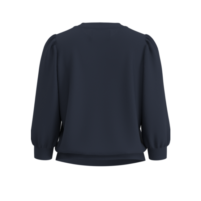Selected Femme SLFTENNY 3/4 SWEAT TOP NOOS Dark Sapphire