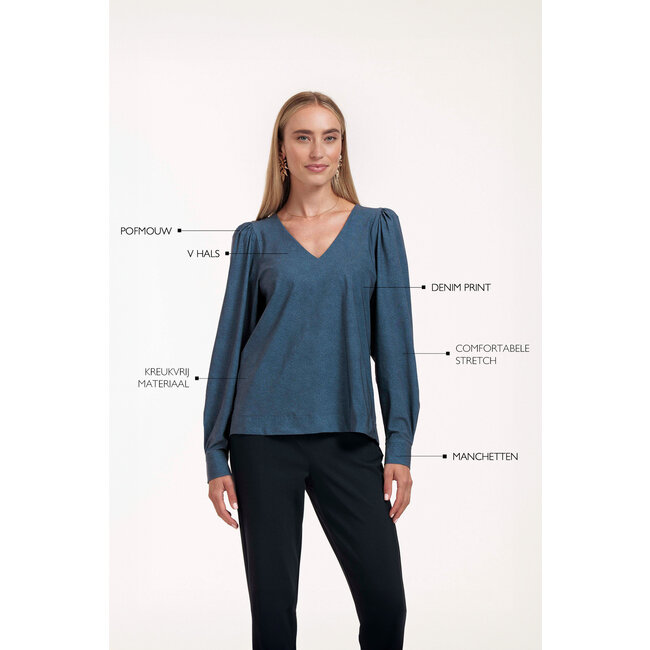 Studio Anneloes Les denim top jeans