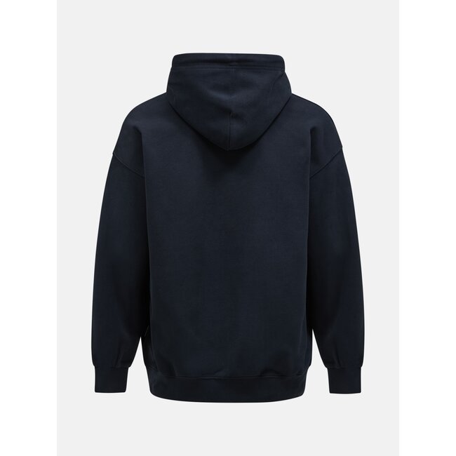Peak Performance M Graphic Hood-BLACK