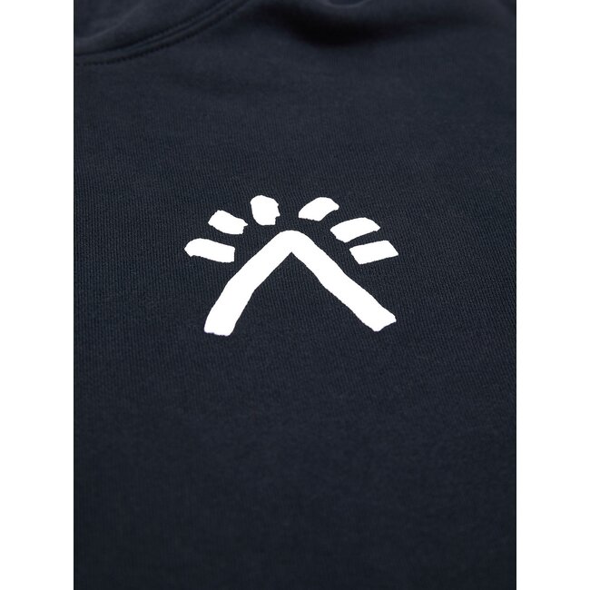 Peak Performance M Graphic Hood-BLACK