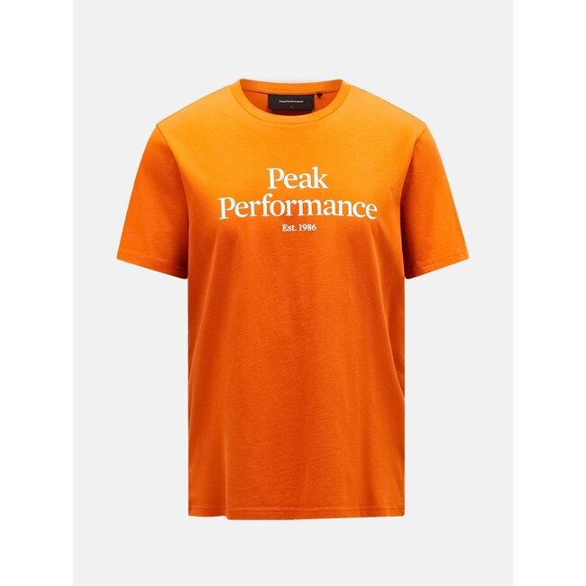 Peak Performance M Original Tee-GOLD FLAME