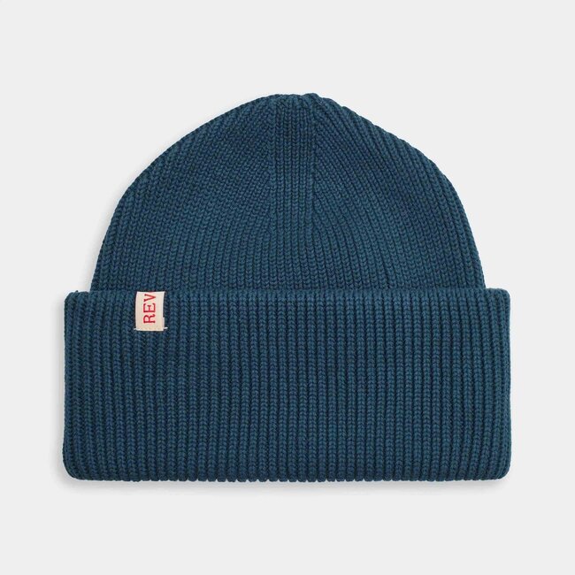 RVLT Big fold up beanie Darkblue