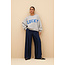 BY BAR bibi lucky sparkle sweater grey melee