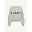 BY BAR bibi lucky sparkle sweater grey melee