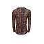 Black Colour Bcannie mesh blouse Brown Leo