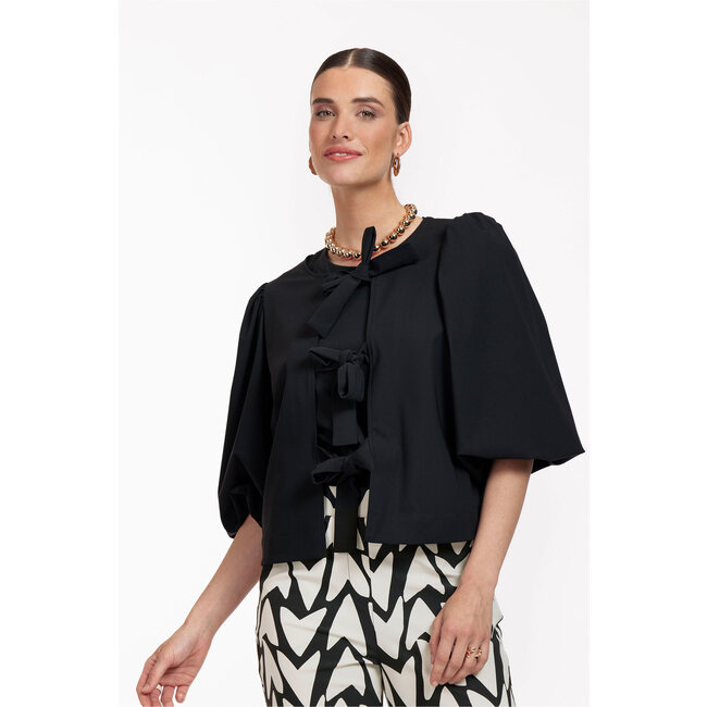 Studio Anneloes Celine 2way blouse black