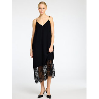 Selected Femme Slfedith strap midi dress black