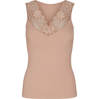 Tim & Simonsen Belen v-neck lace nudo