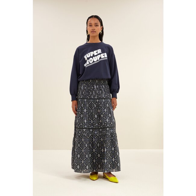 BY BAR bibi super sweater uniform blue